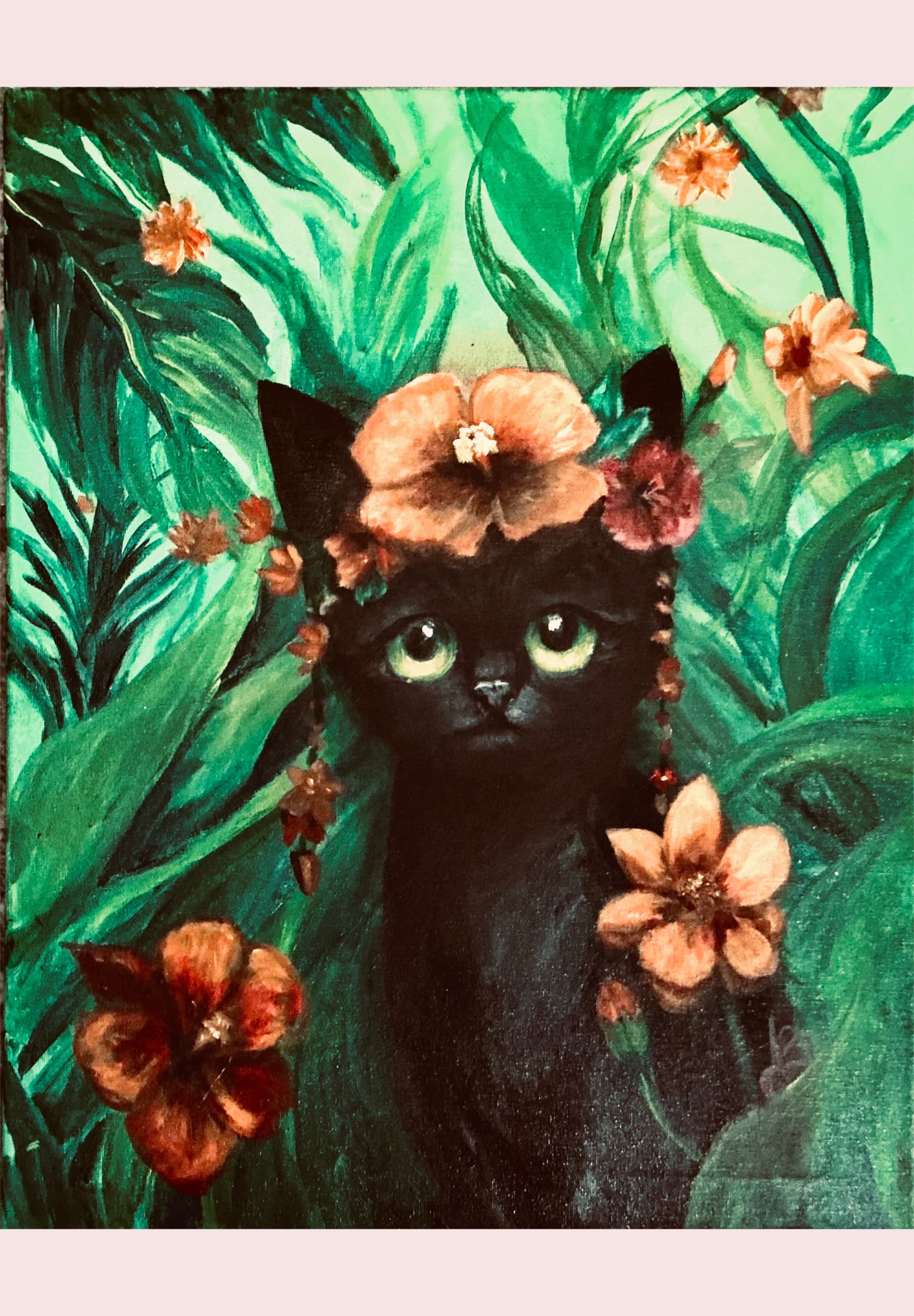 It’s a Frida Kahlo World, Kitty Cat ll