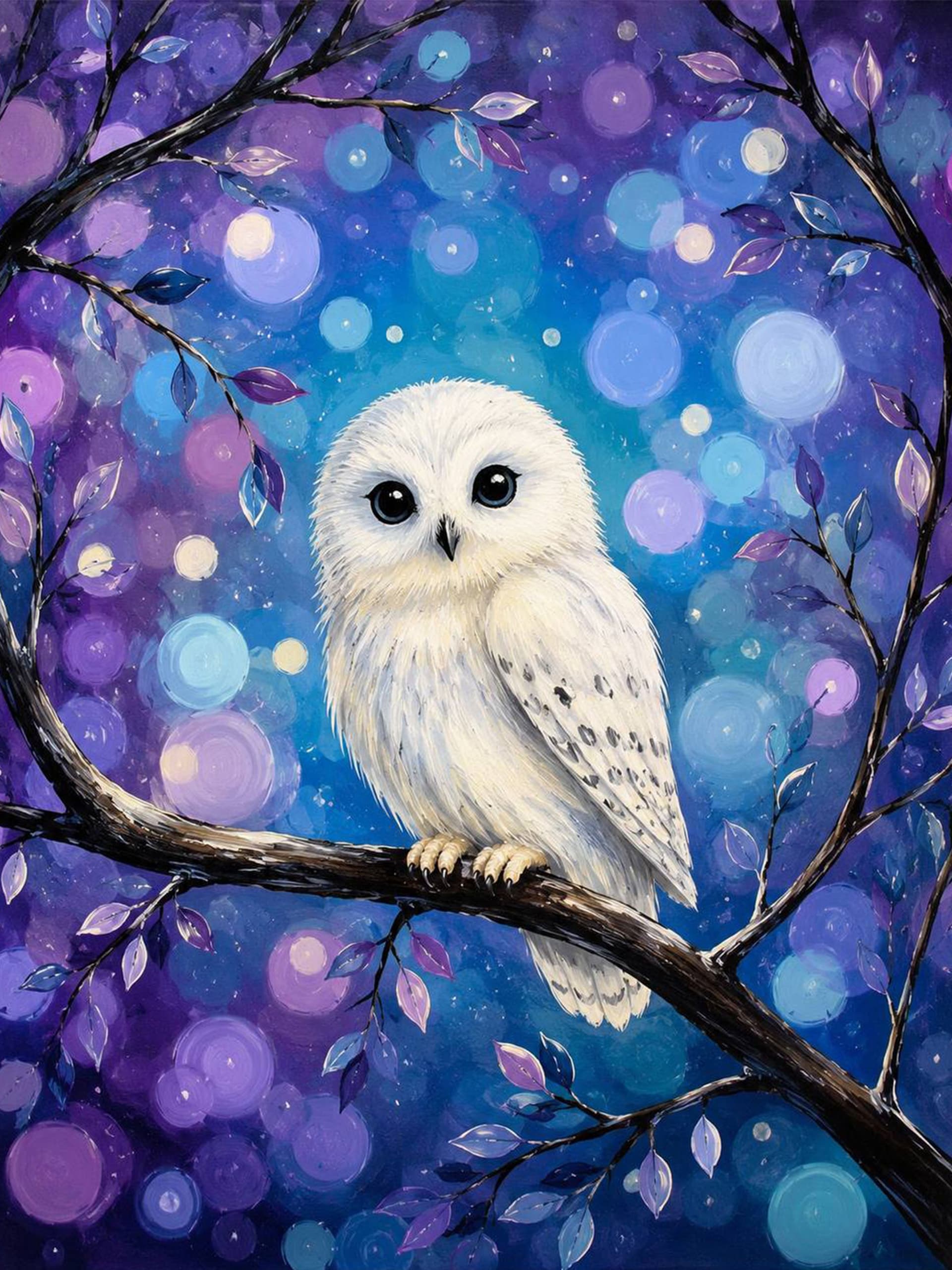 Winter Magic Owl