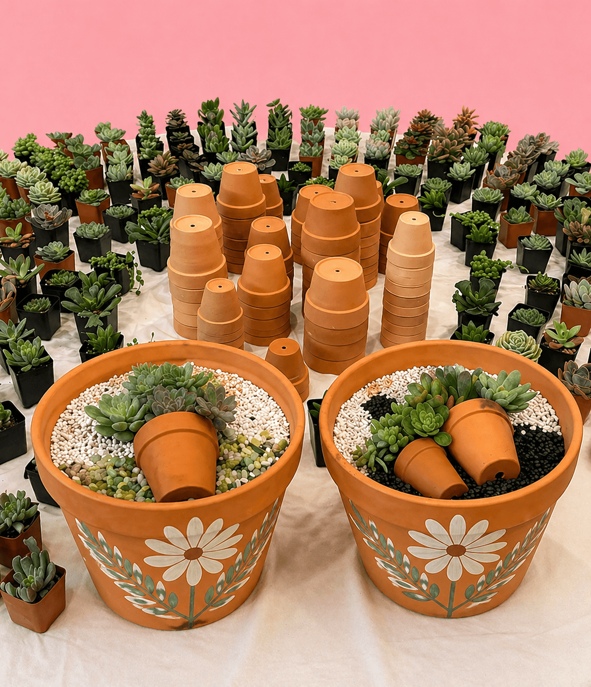 Terra Cotta Terrarium — Painting