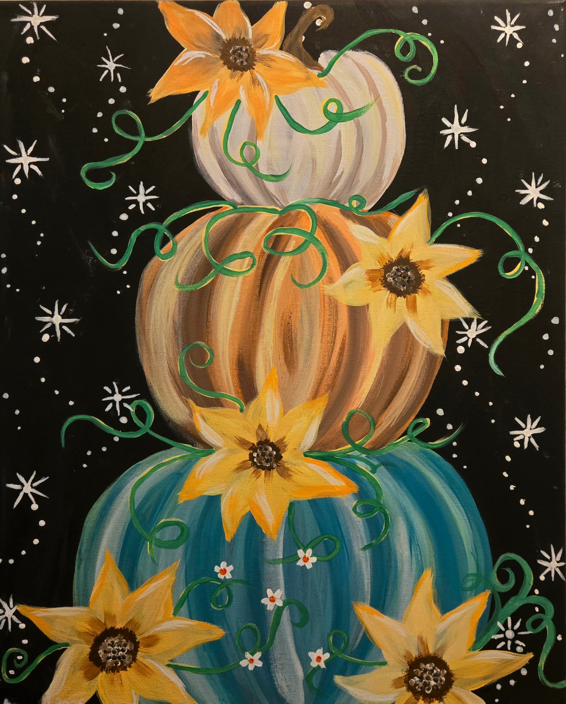 Heirloom Pumpkins Stack