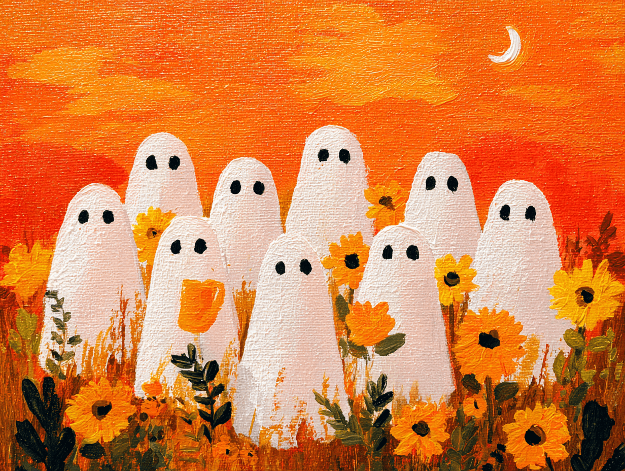 Ghouls Girls Night in the Garden