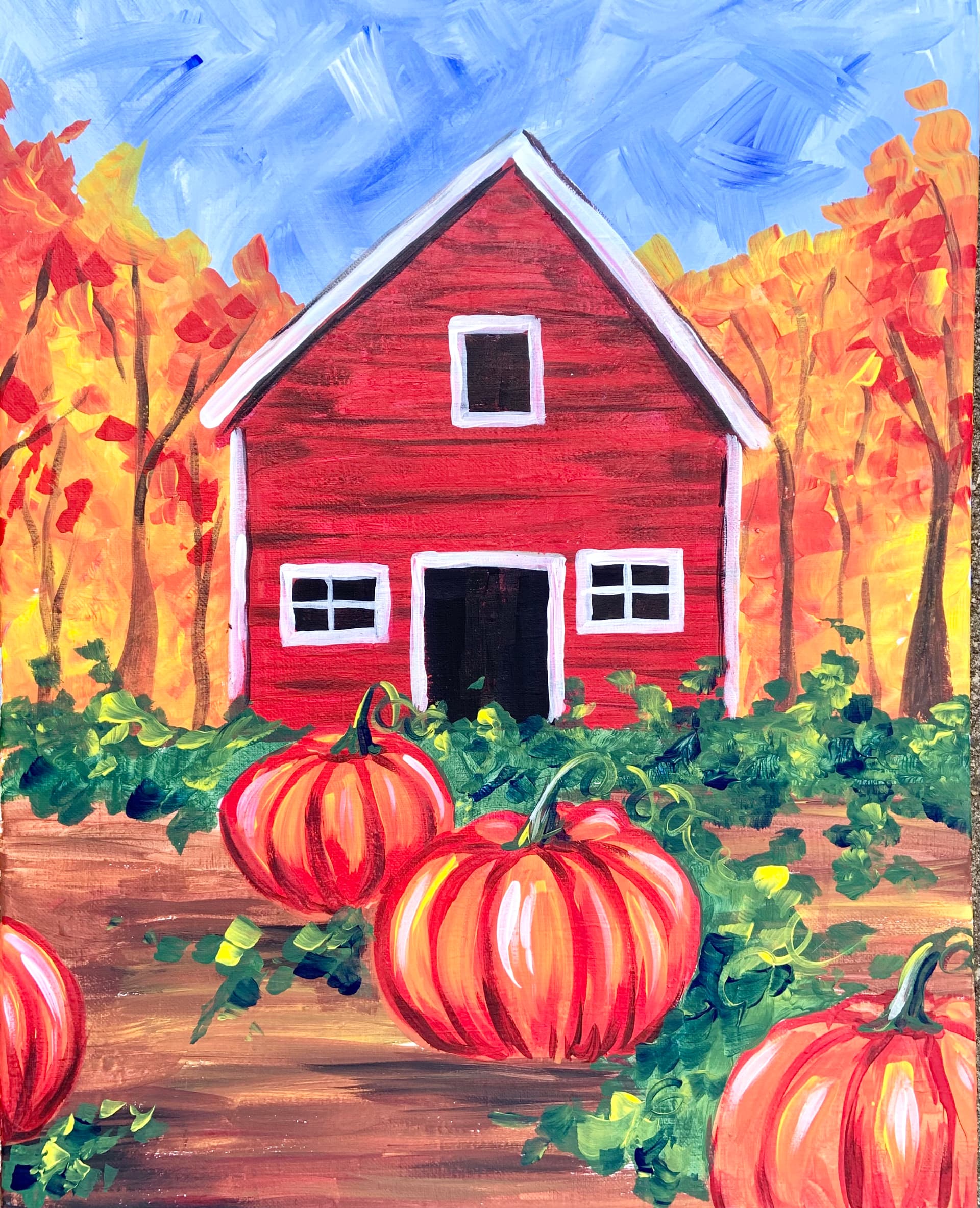 Barn Pumpkins