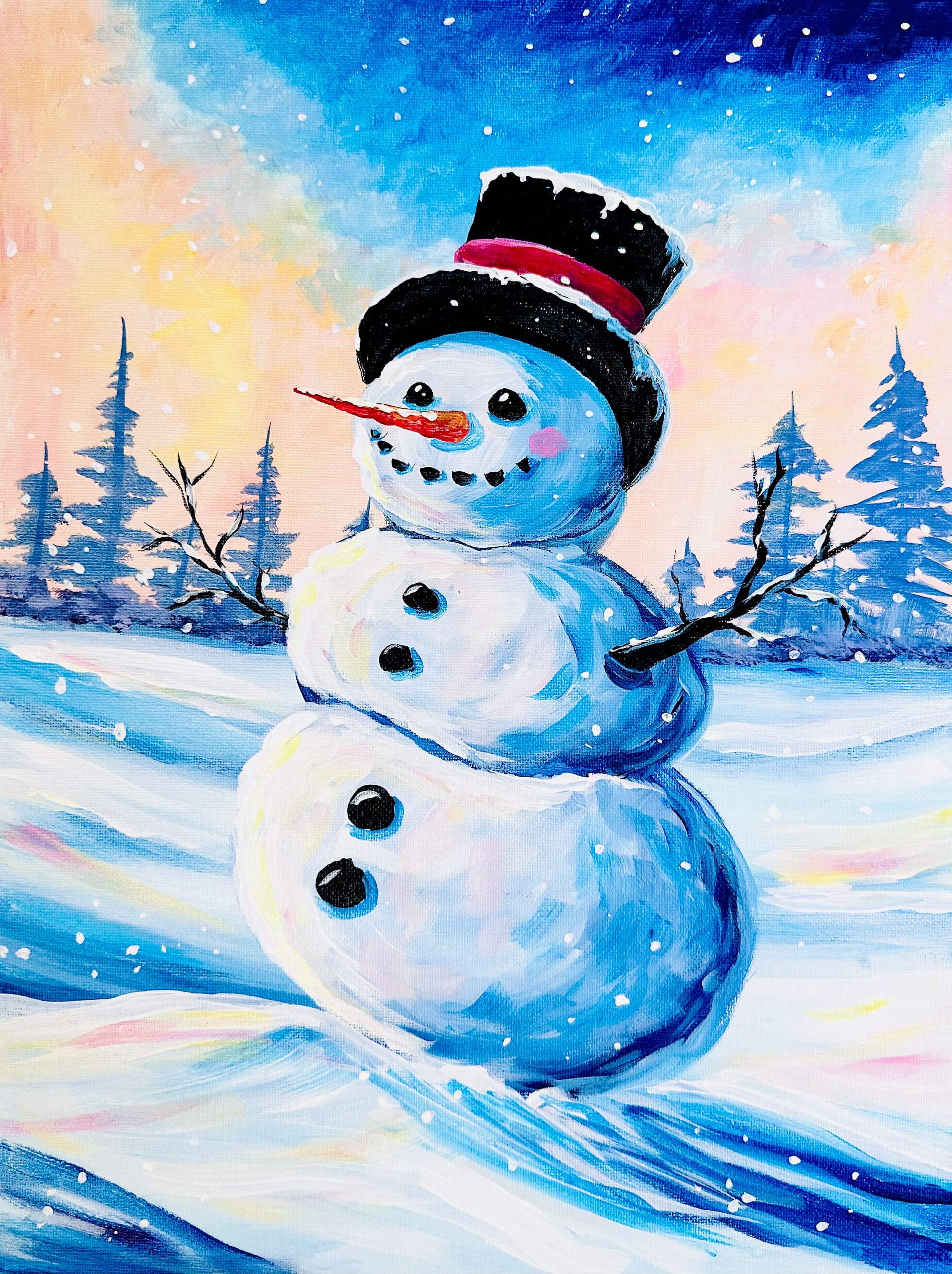 A Holly Jolly Snowman