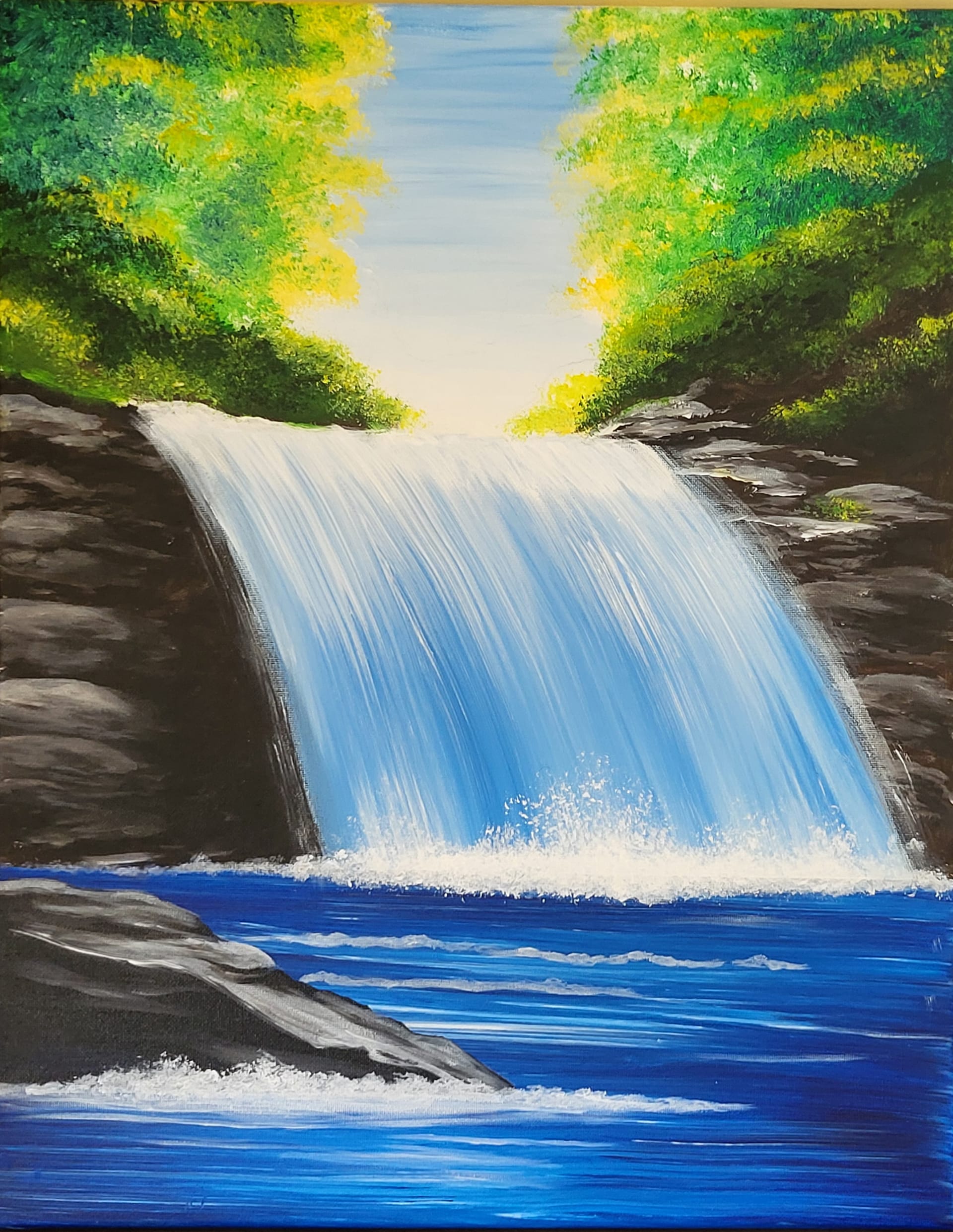 PAINT NITE PEEL @ THE CREEK, GRAND VALLEY — Painting