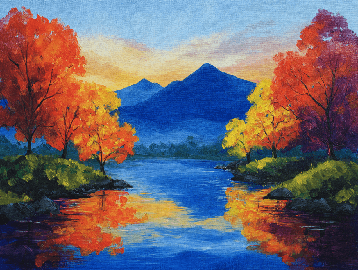 Autumn River Mountain Getaway