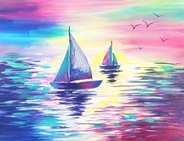 Sail into the Pink Sunset