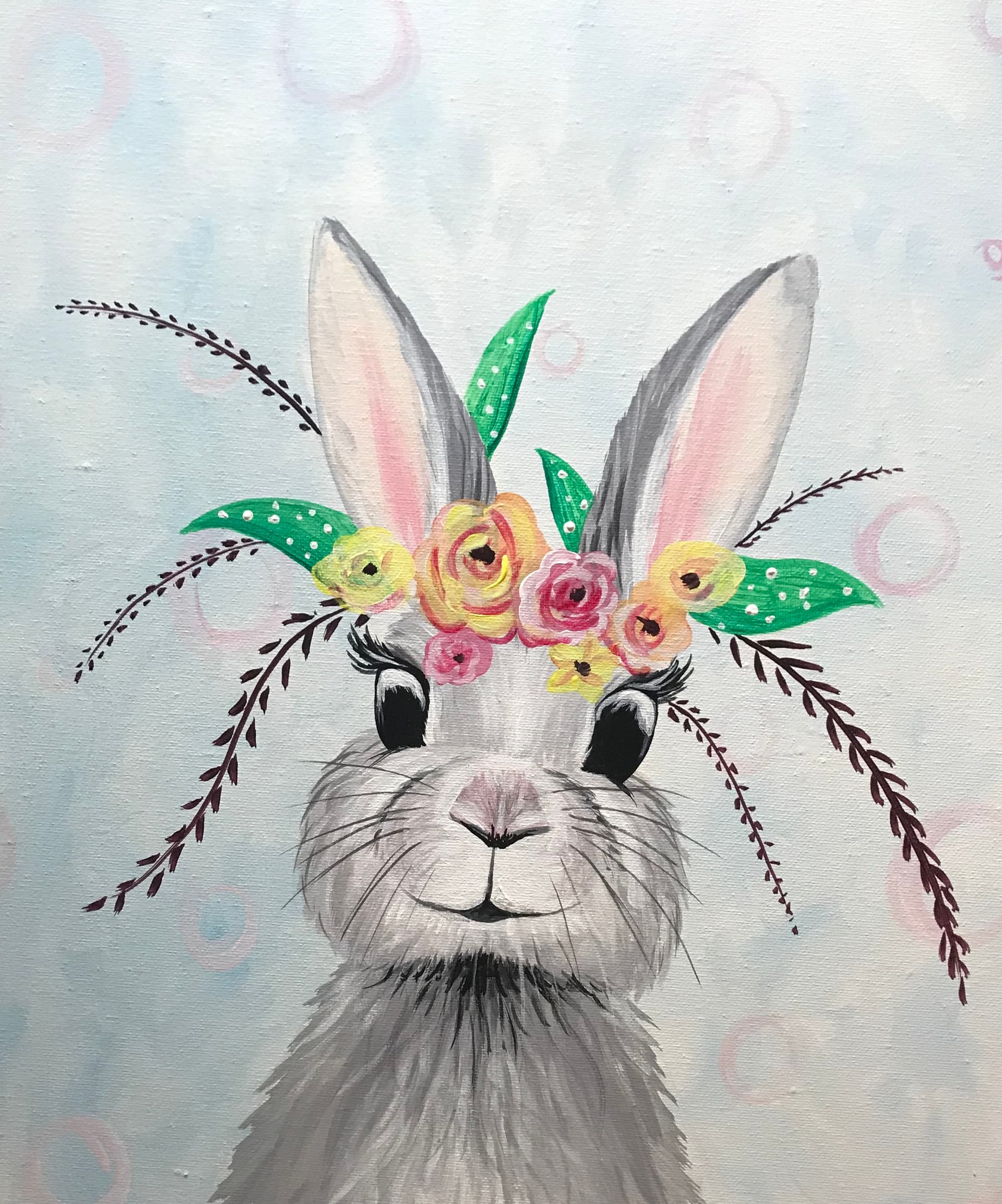Floral Bunny II