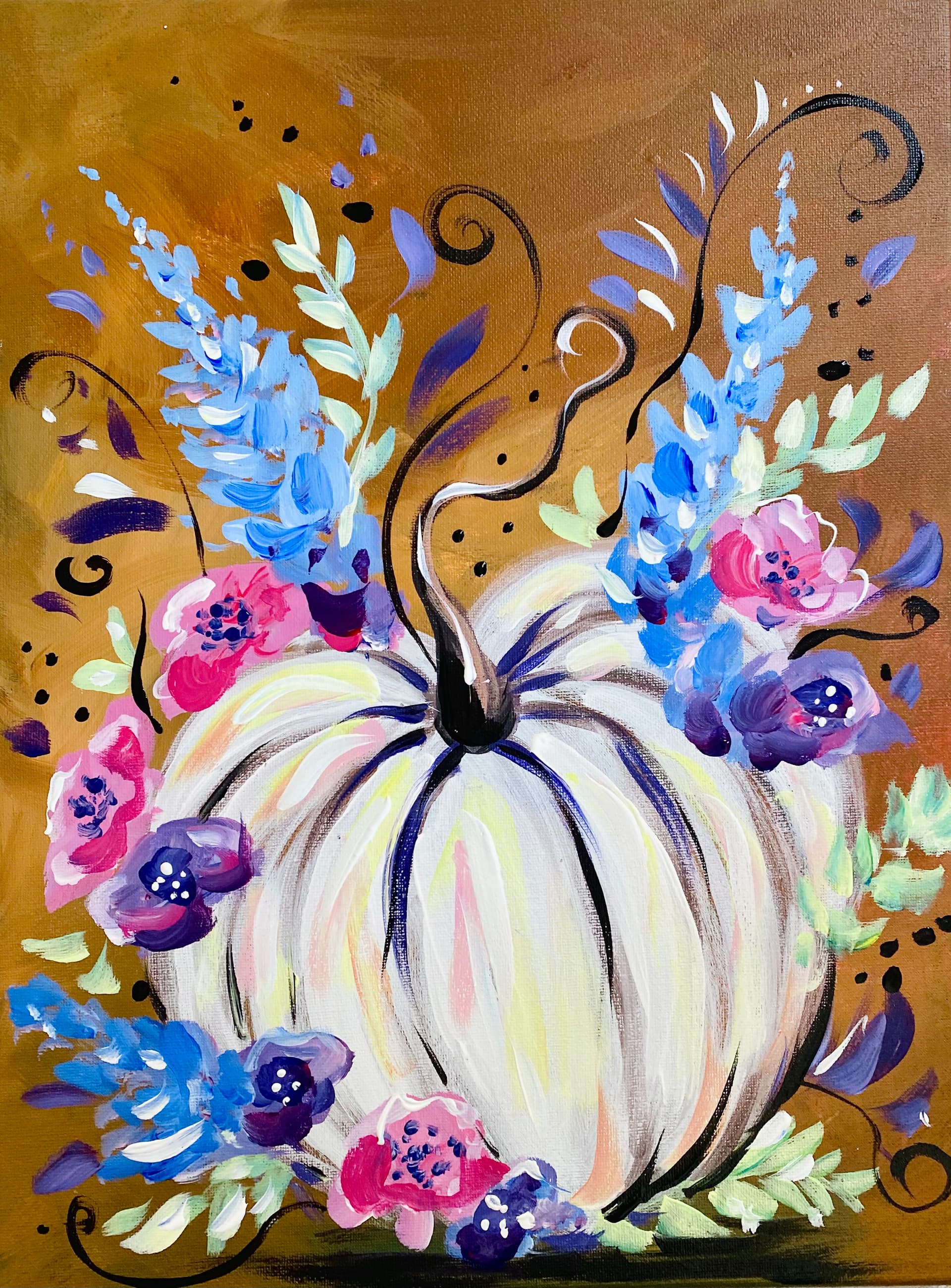 Festive Autumn Pumpkin