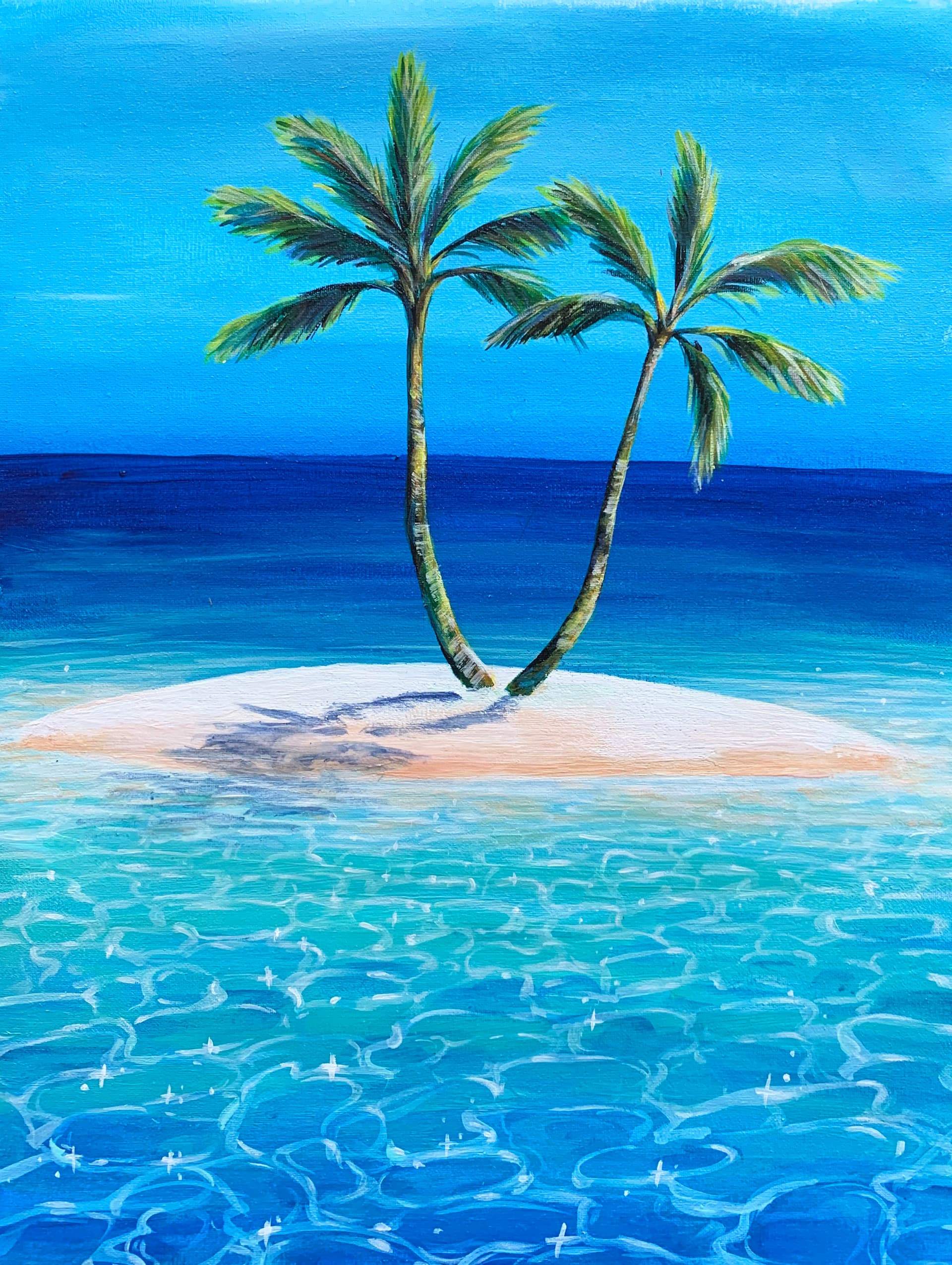 Sandy Tropical Island