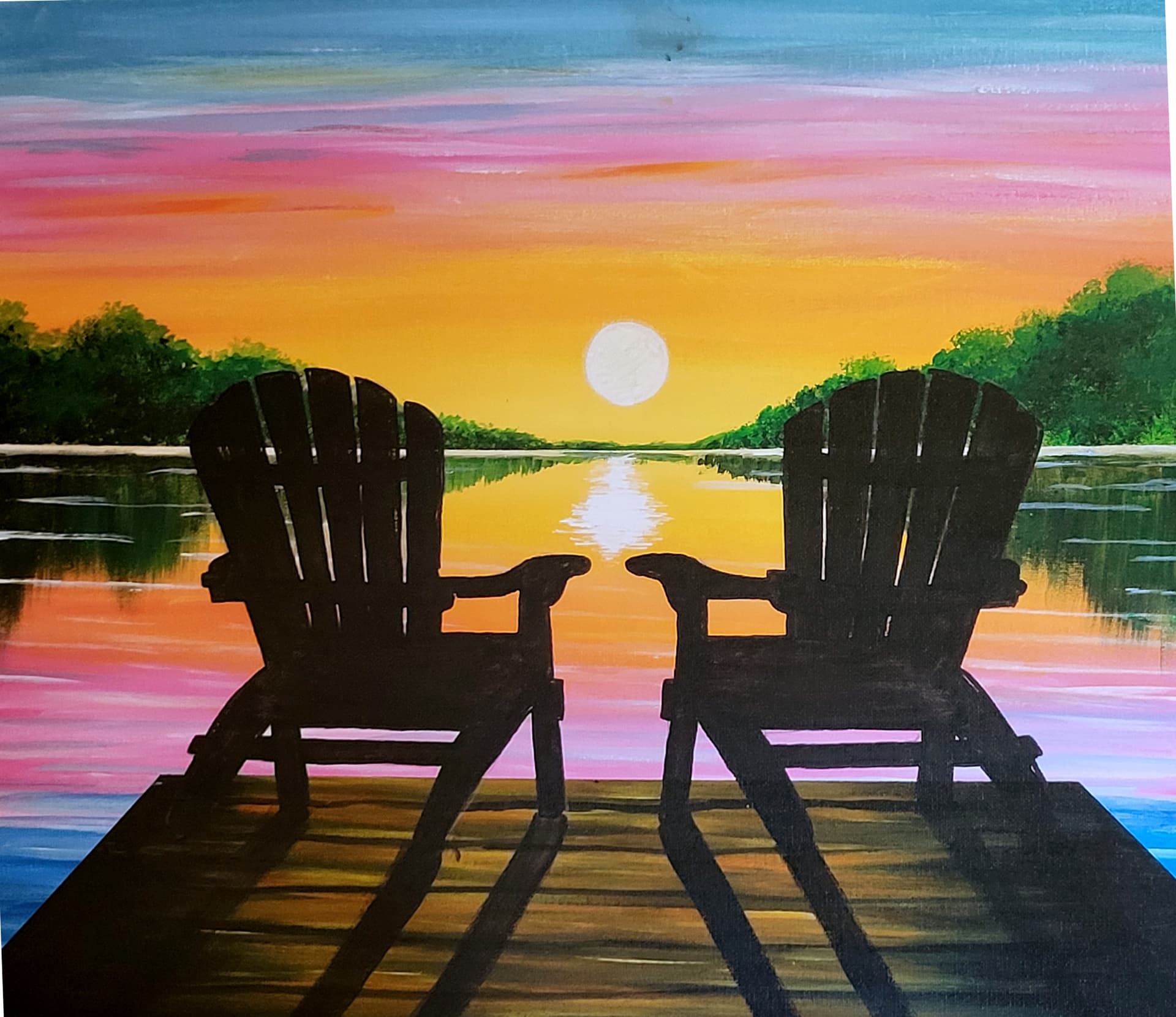 Sunset on the Dock 2