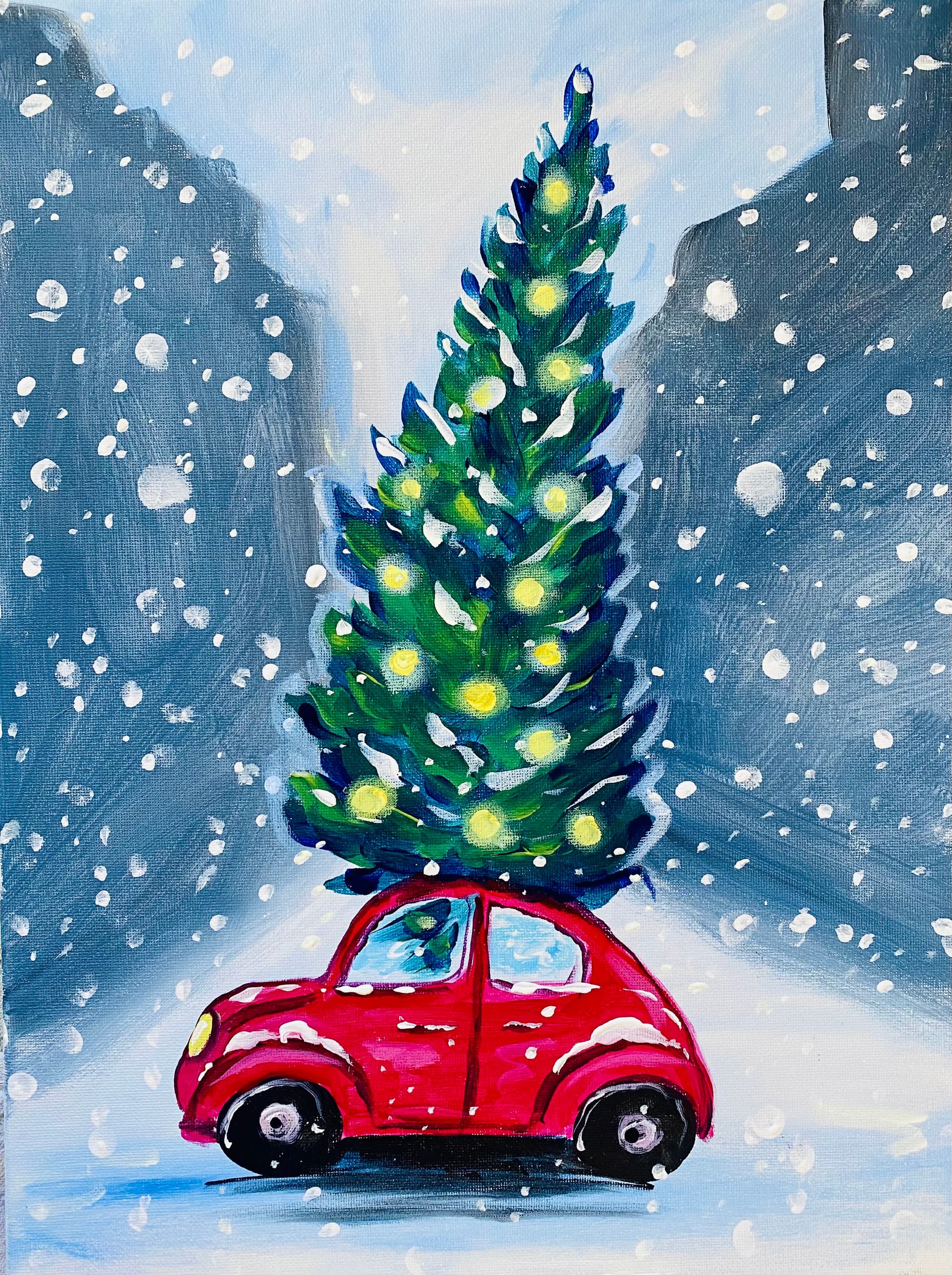 Our Big Christmas Tree