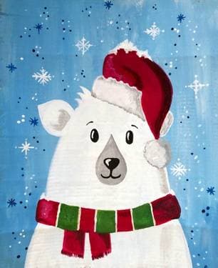 Holiday Polar Bear II