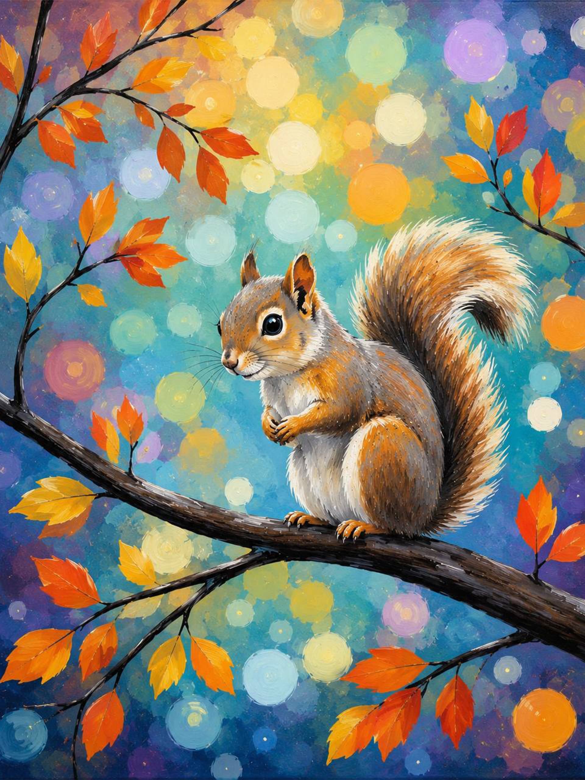 Squirrel in the Light