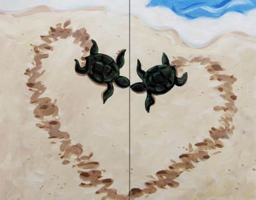 Turtle Love - Partner Painting