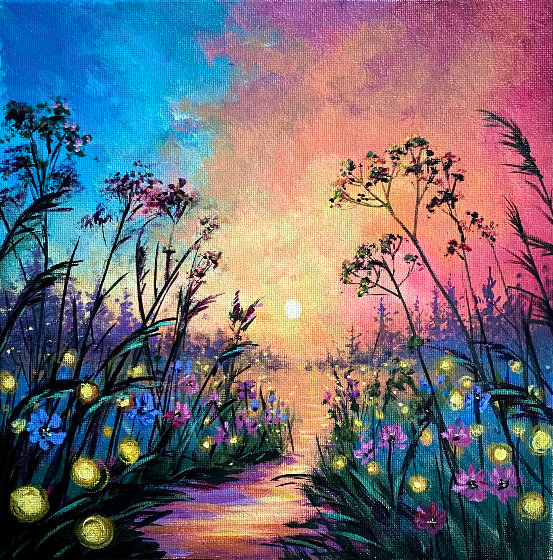Fireflies at Dusk