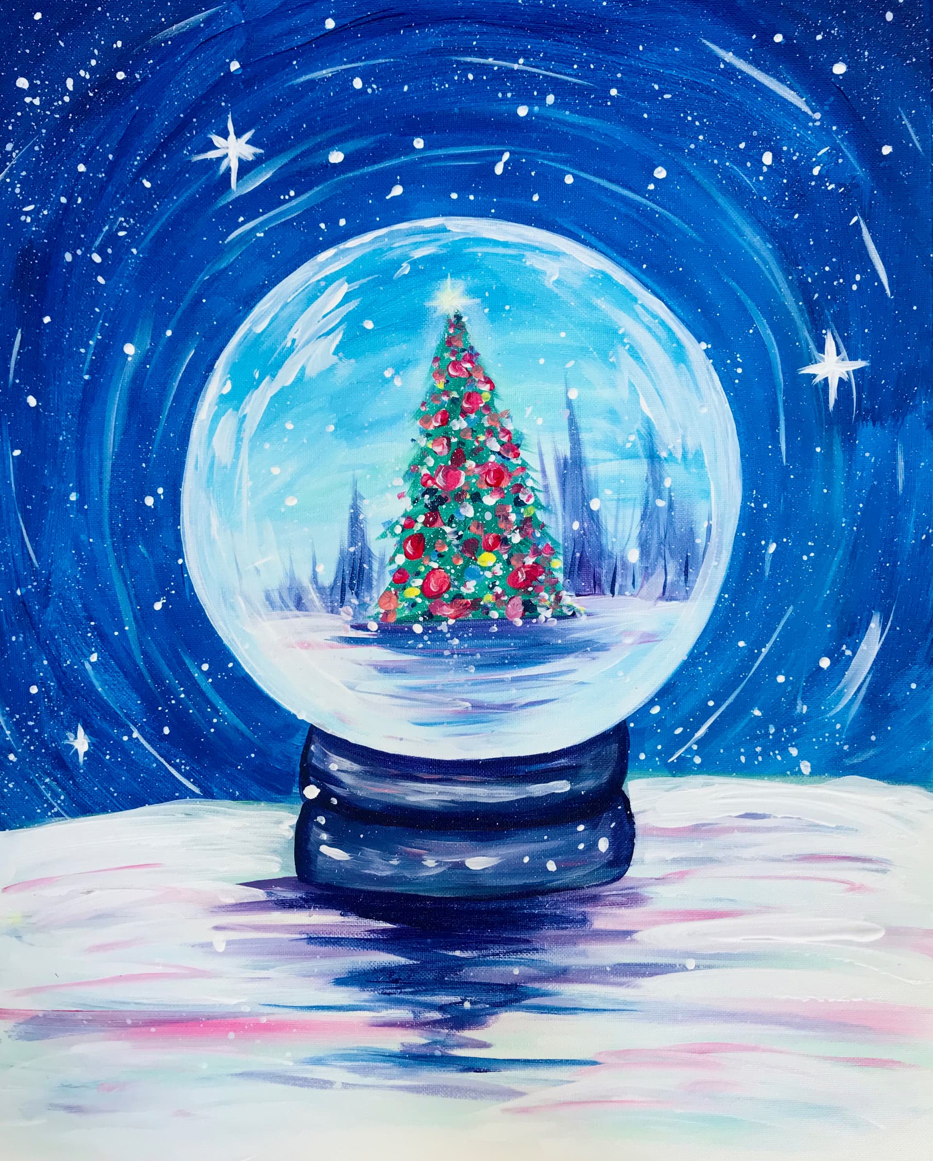 Christmas Magic Snow Globe