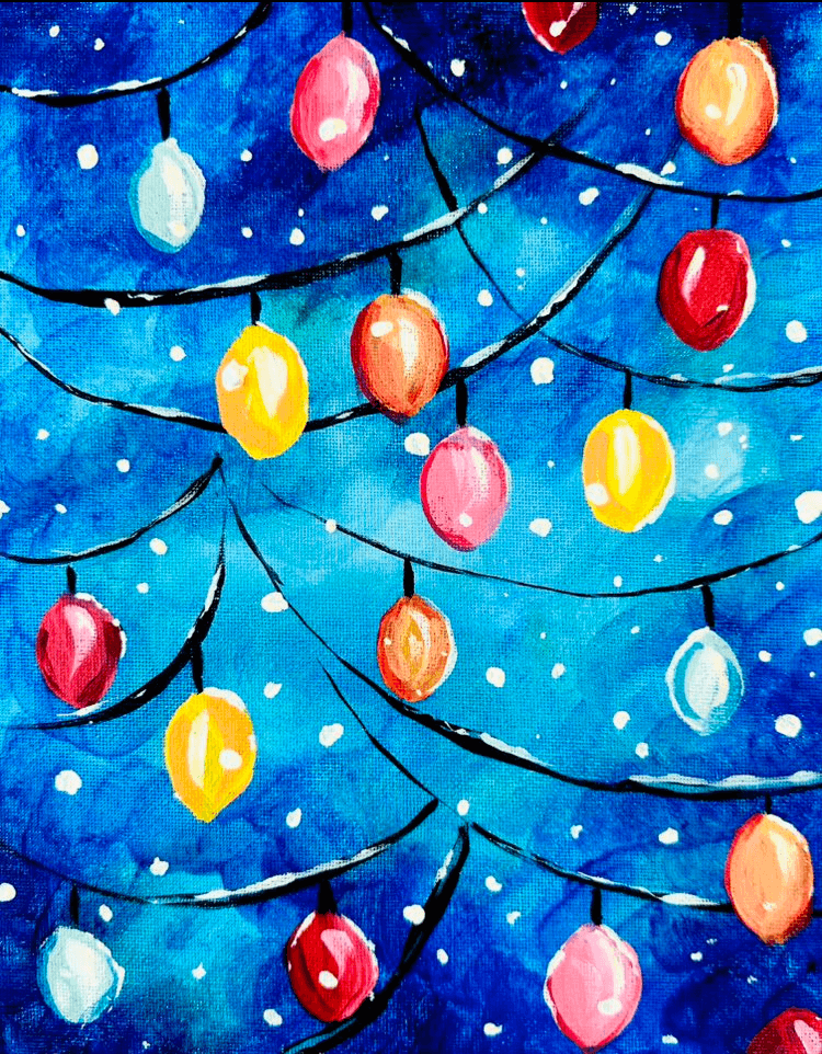 Retro Holiday Lights