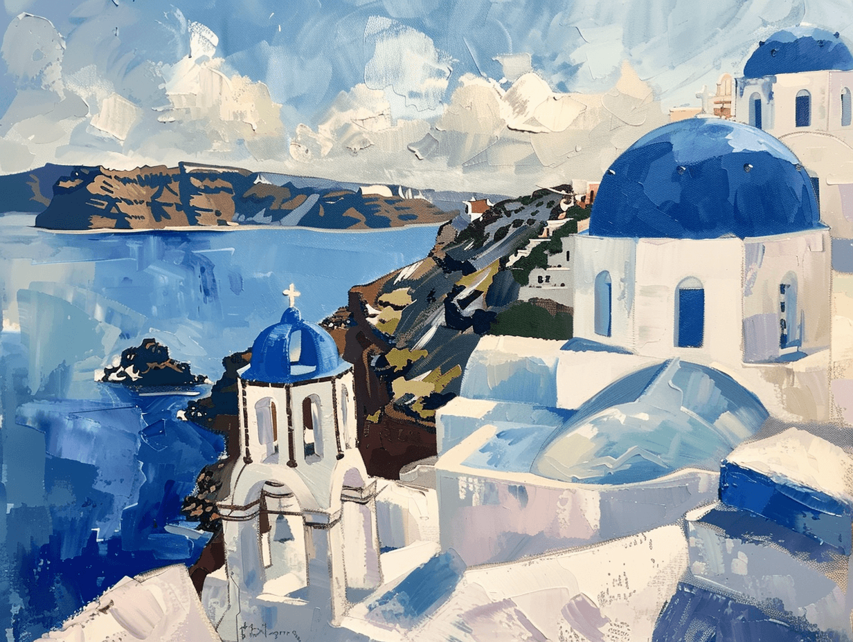 Santorini- Wanderlust Collection