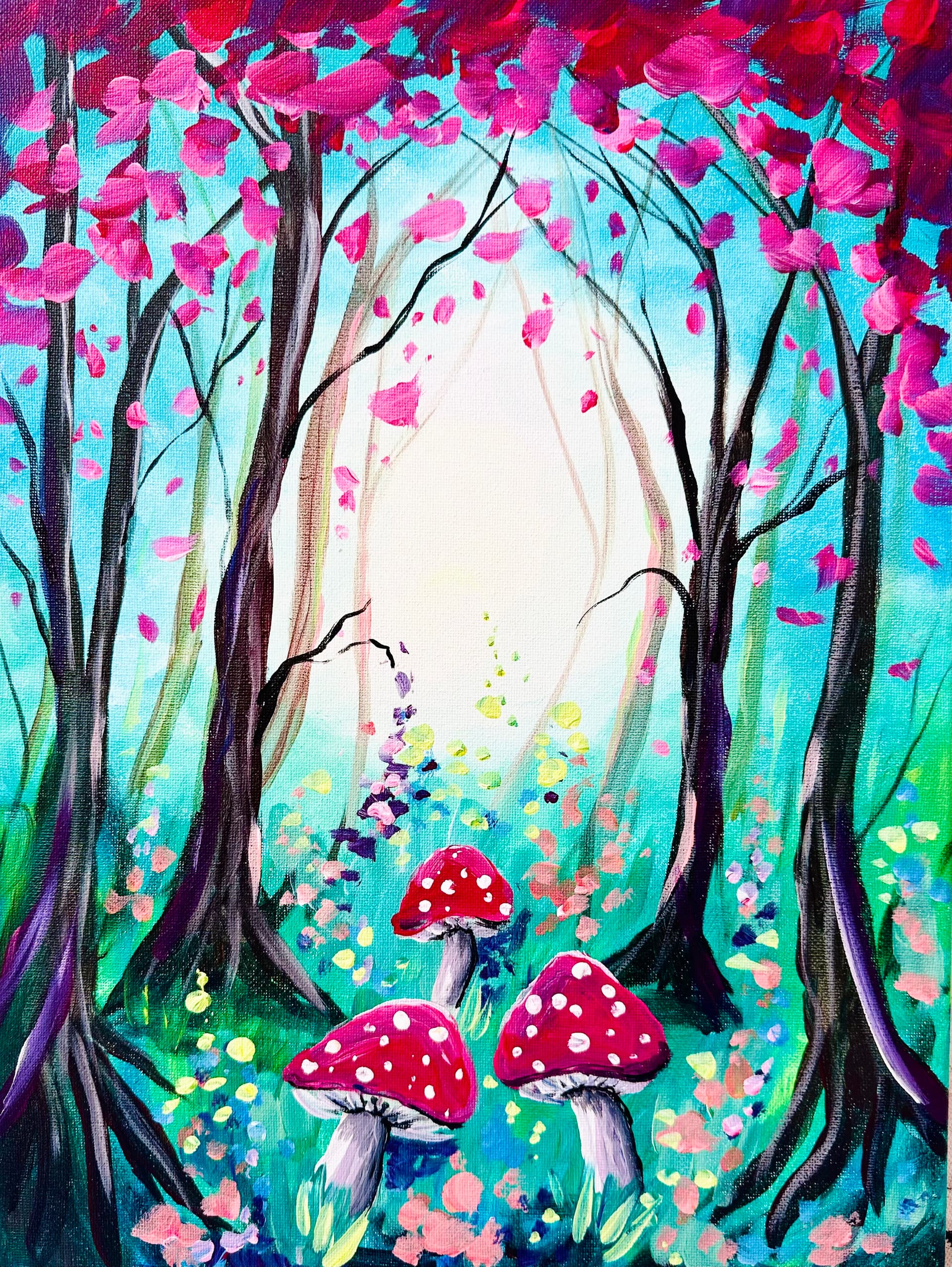 Magical Mushroom Forest