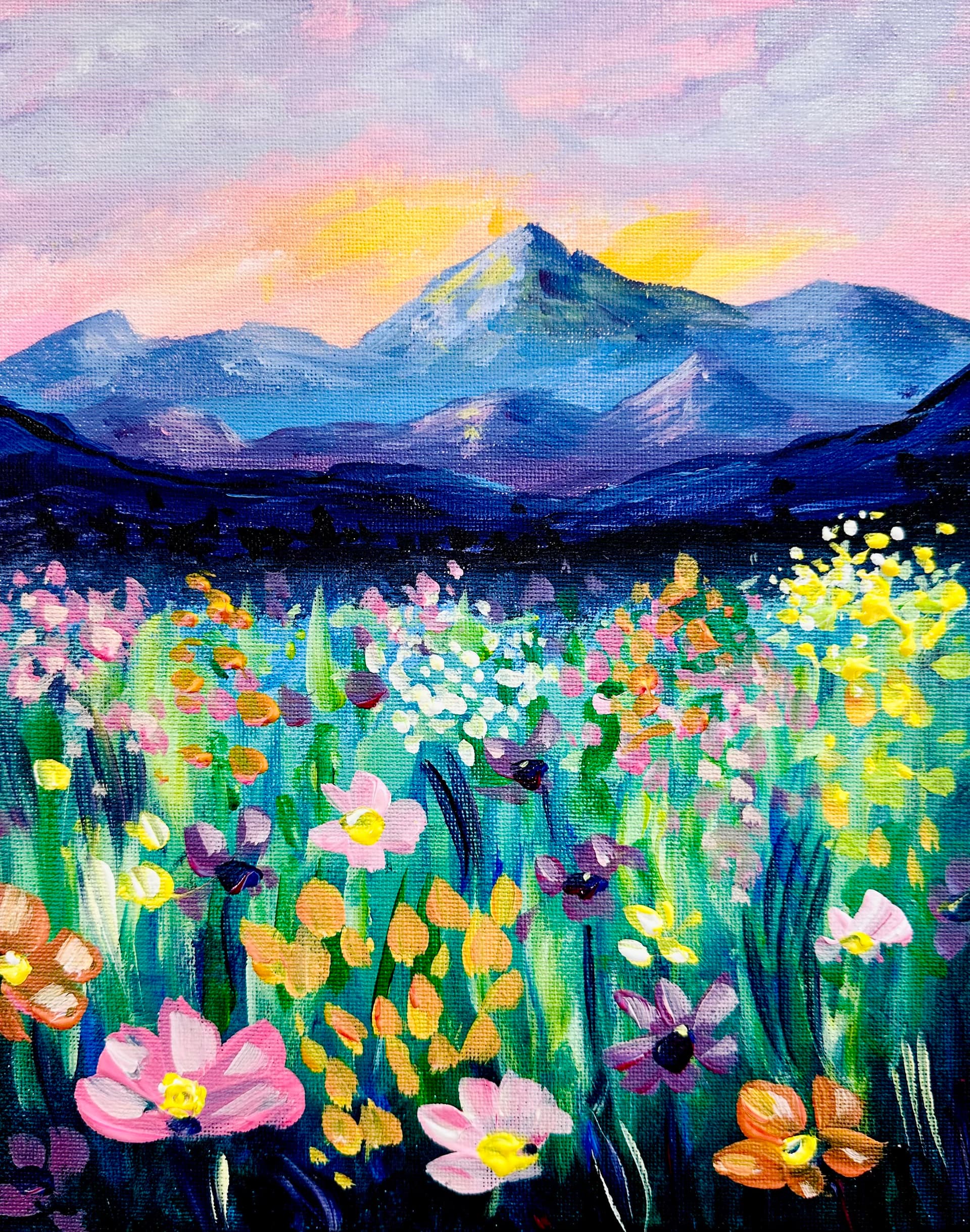 Floral Mountain Meadow