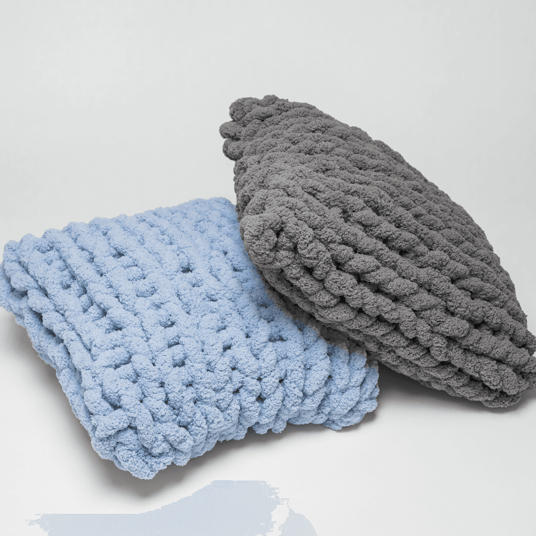 Chunky Chenille Pillows