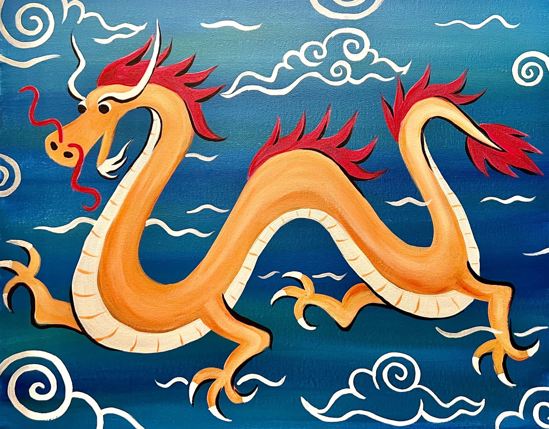 Lunar New Year Dragon