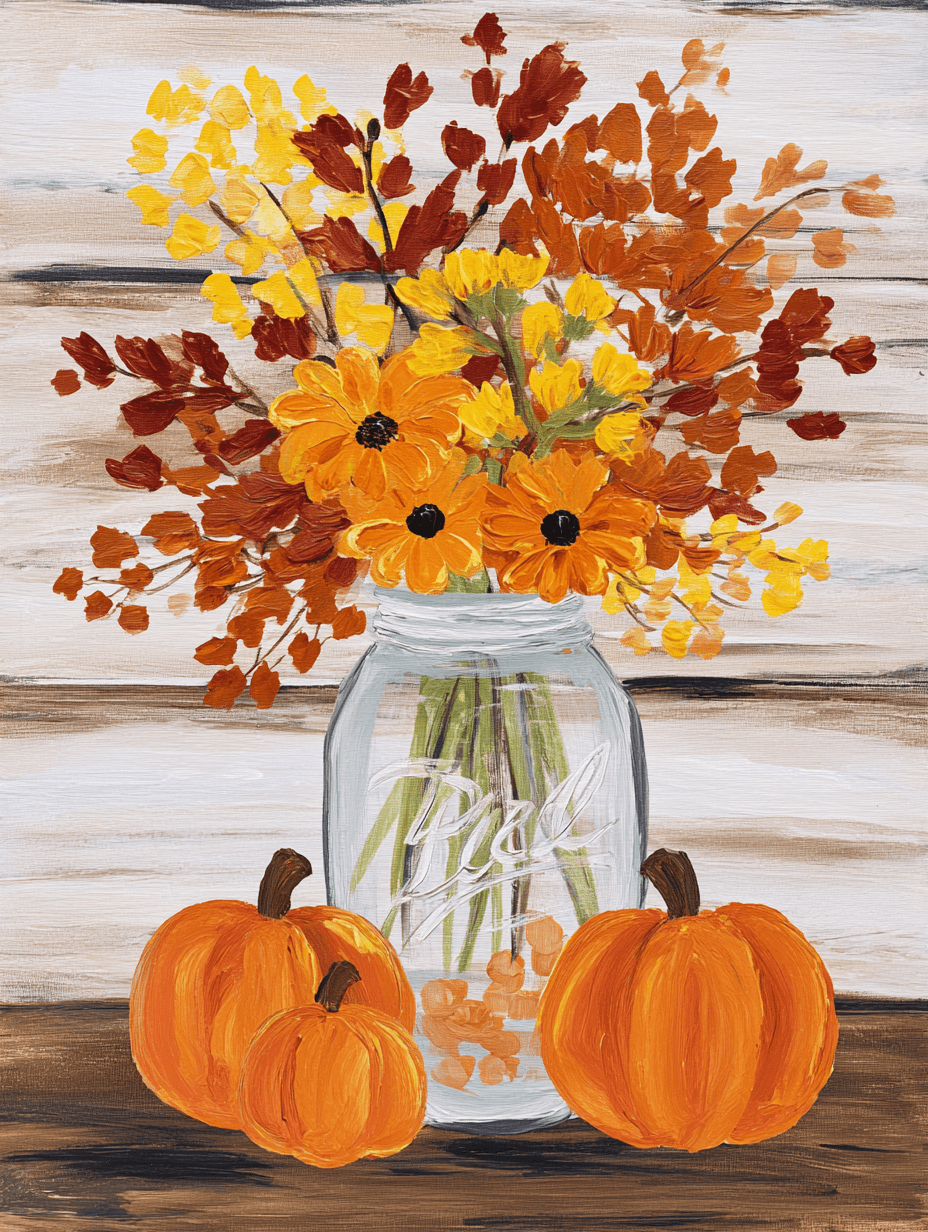 Pumpkin Spice Floral Bouquet