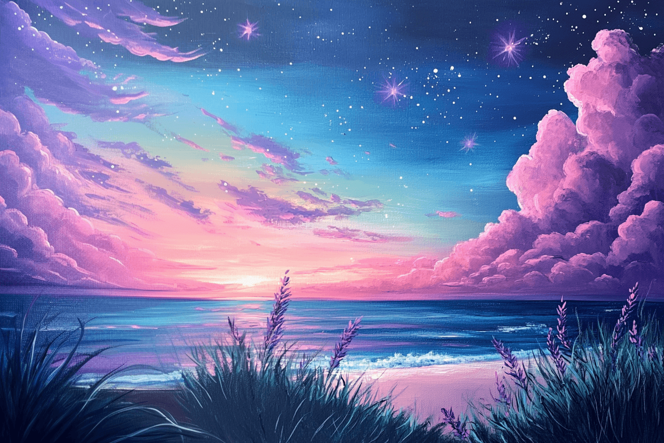Candy Beach Sunset