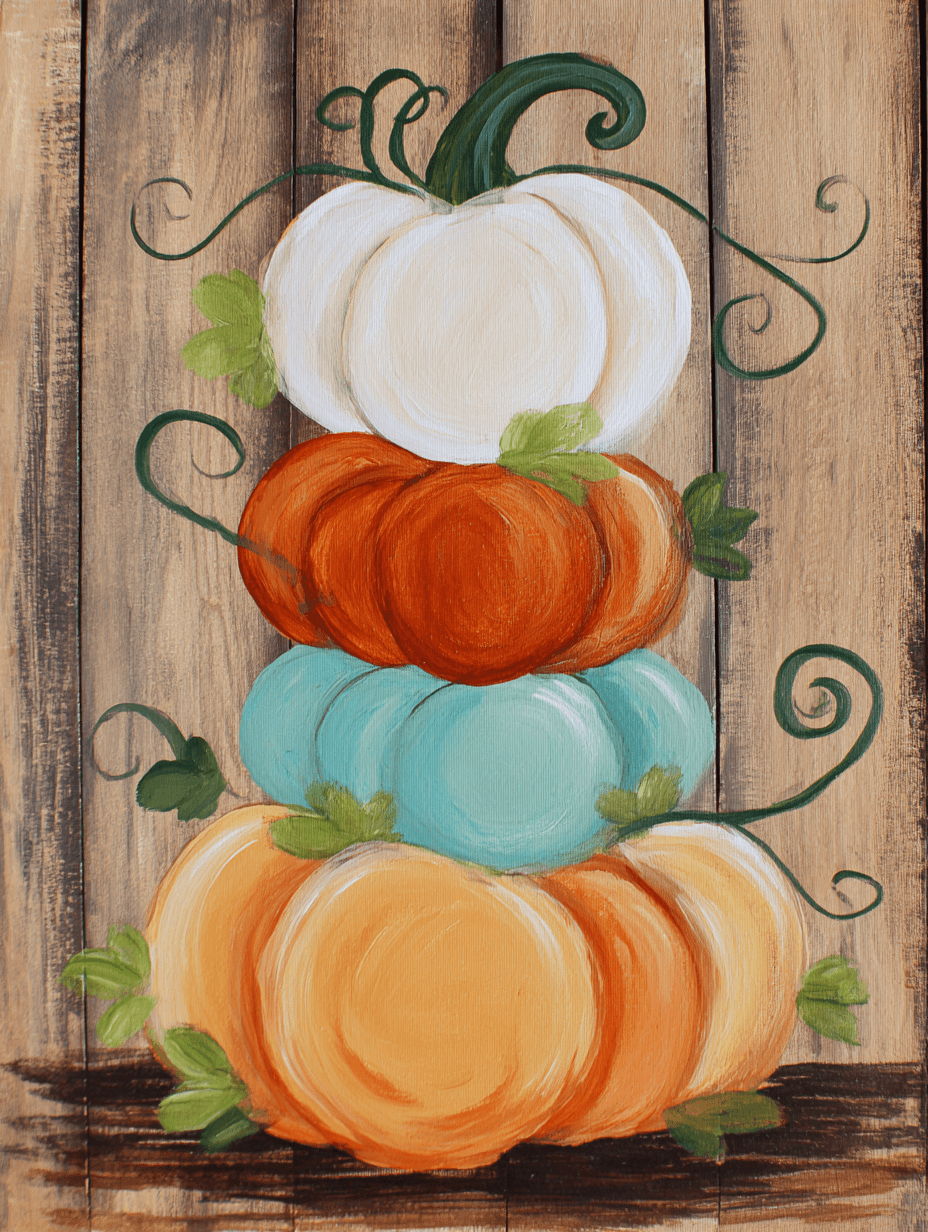 Whimsical Heirloom Pumpkins