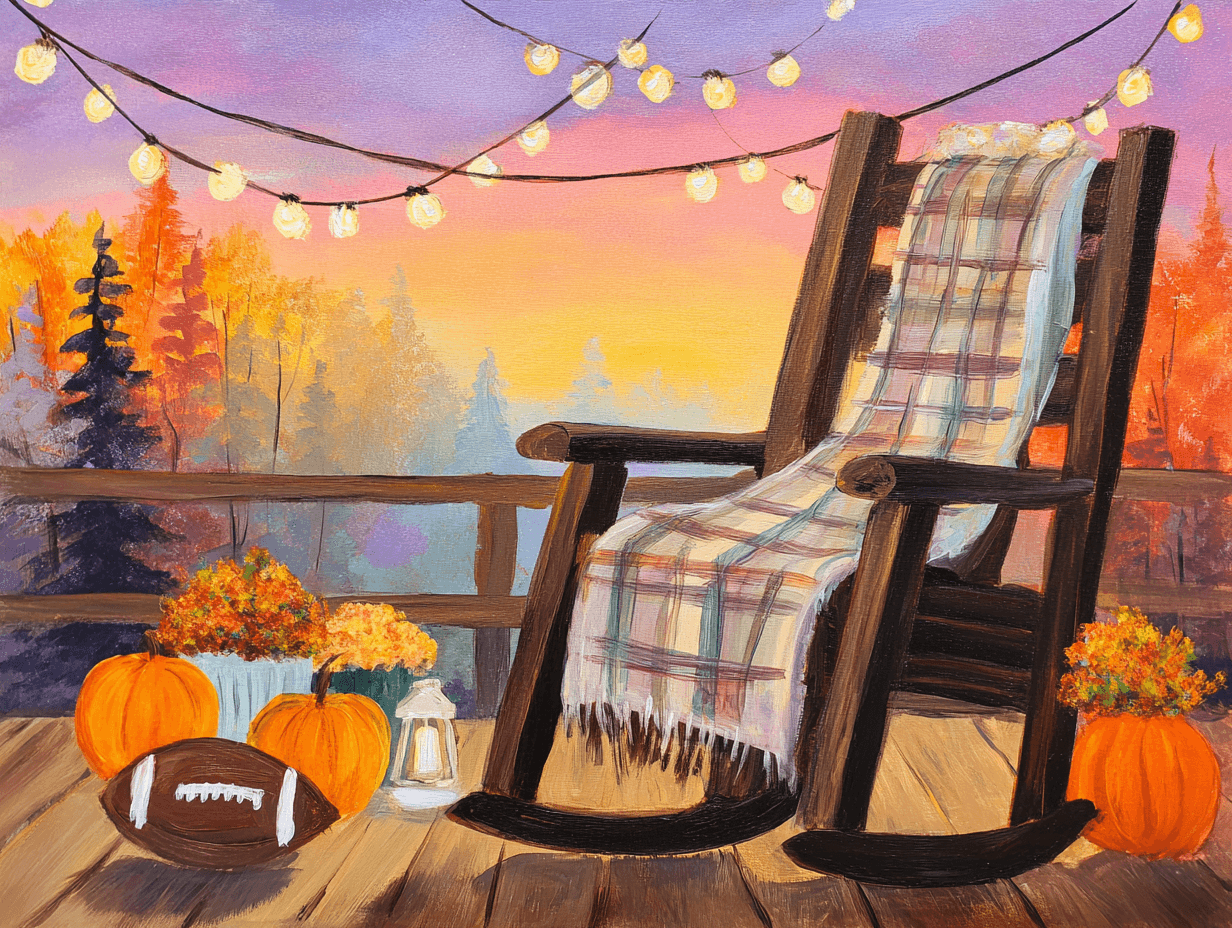 Cozy Fall Nights — Painting