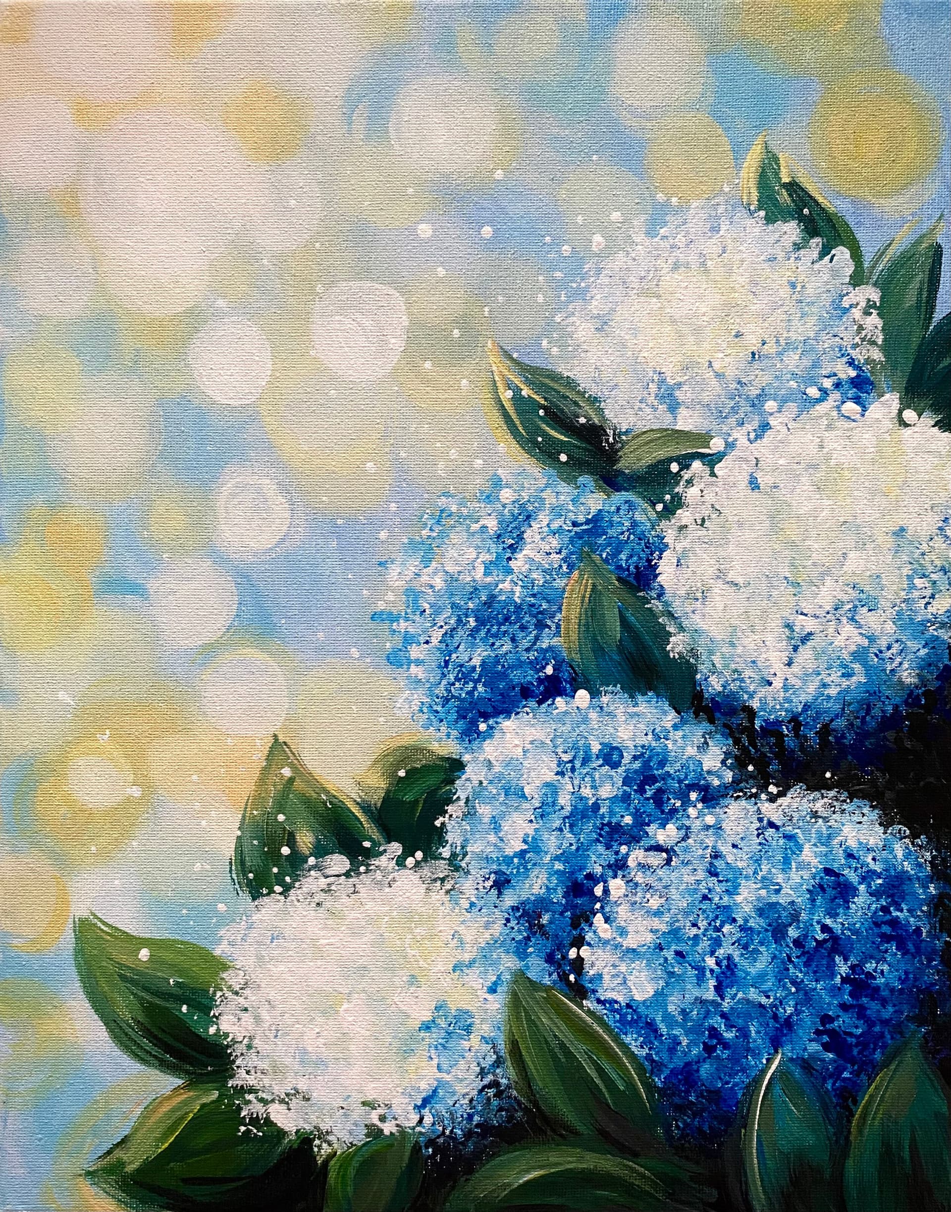 Sparkling Hydrangeas