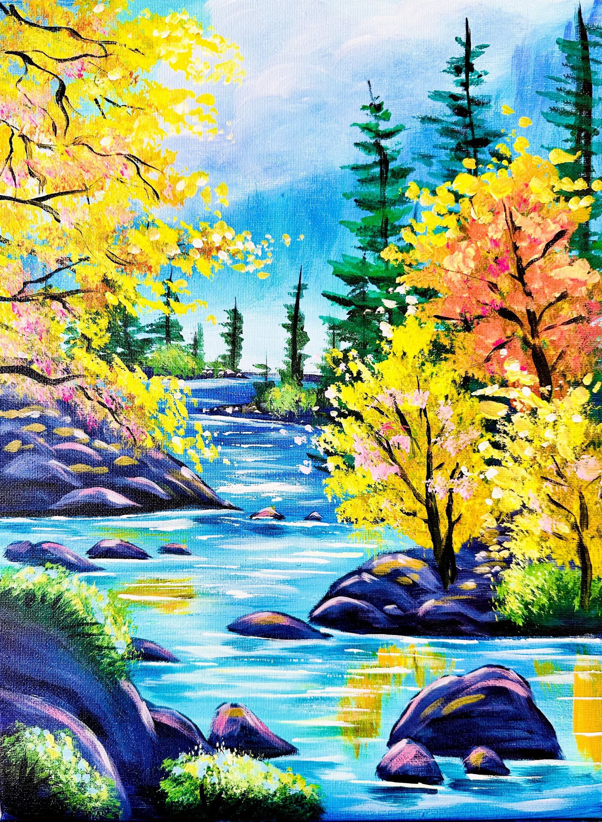 Mystic Autumn River