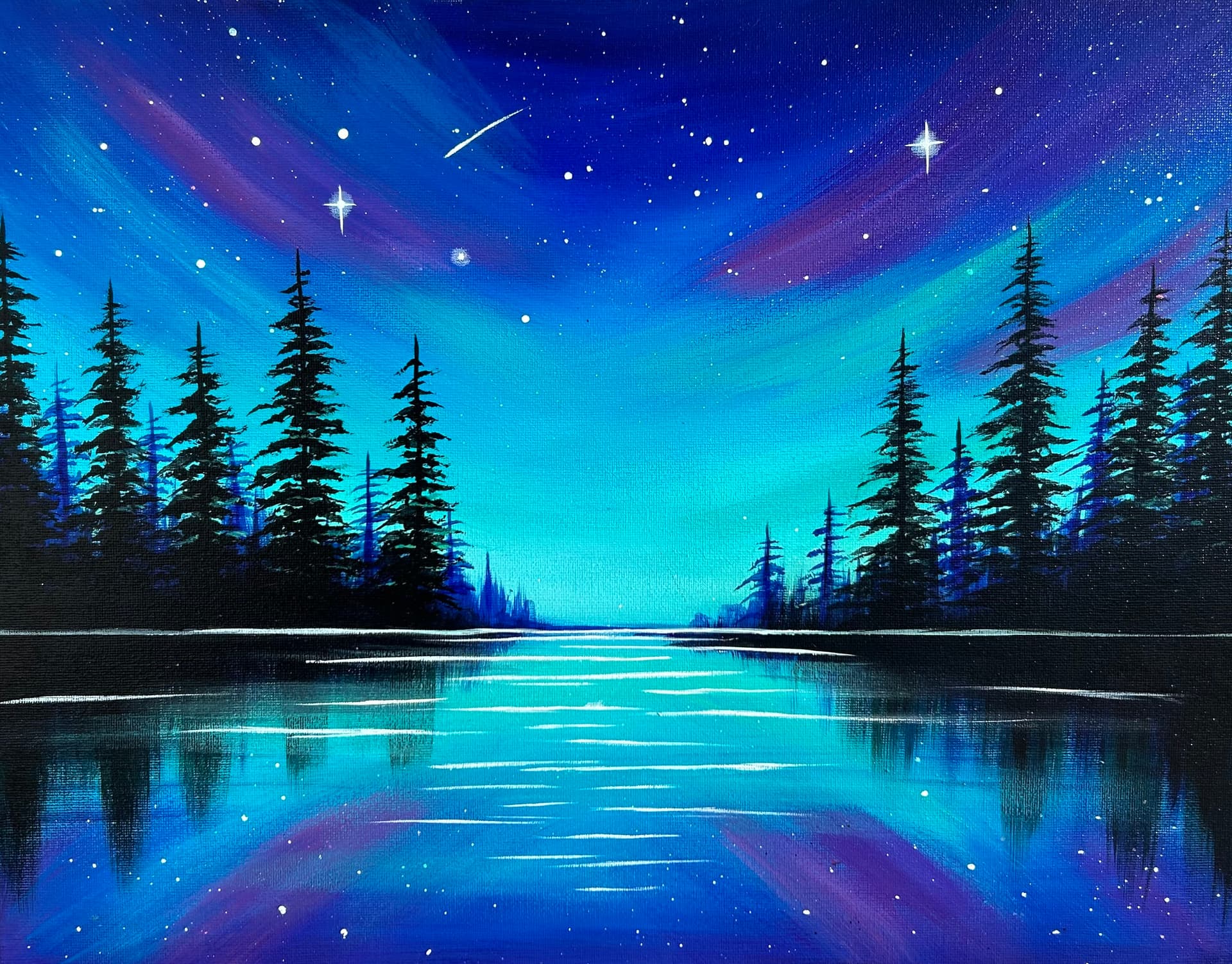 Twilight Lake Sparkle