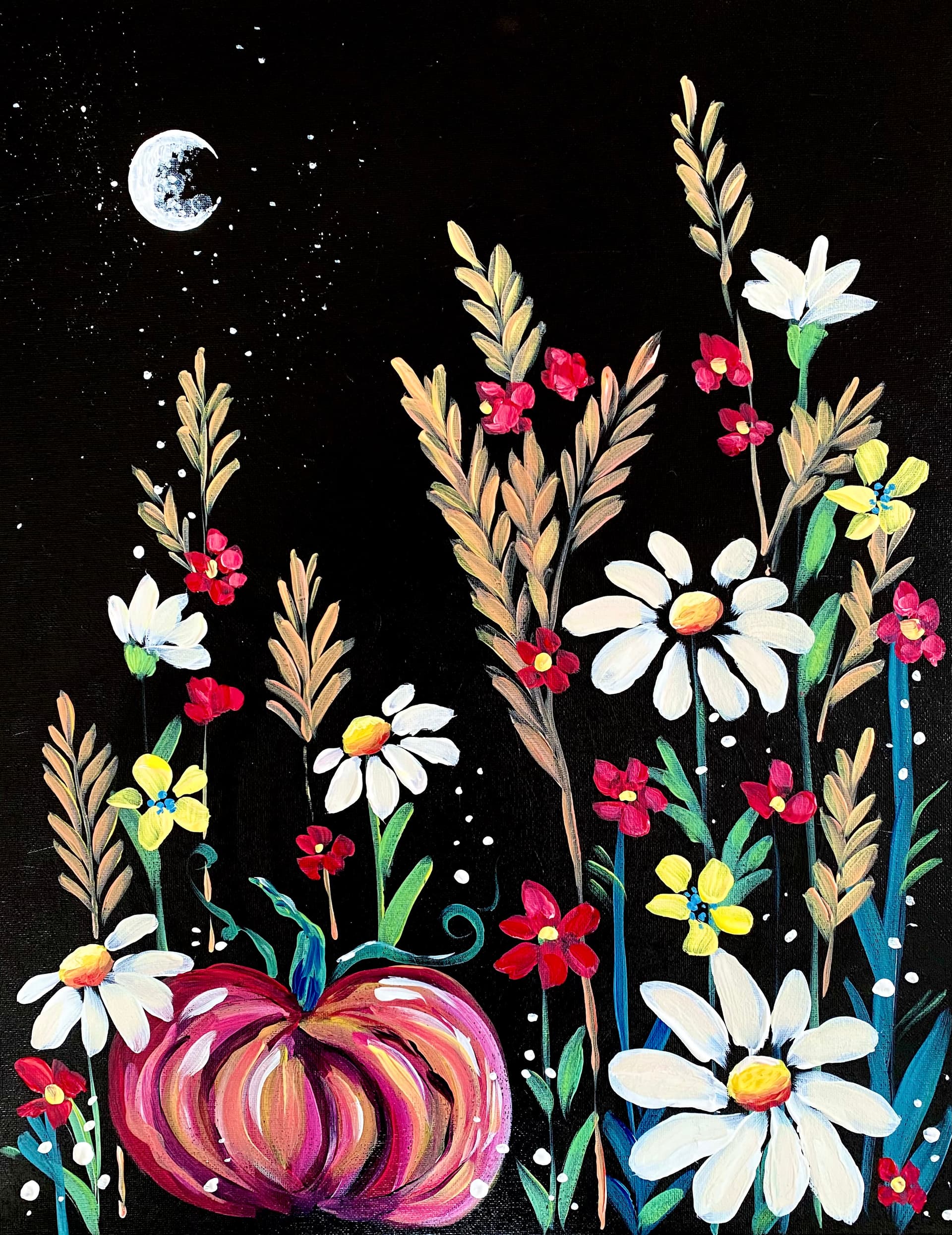 Thankful Harvest Moon
