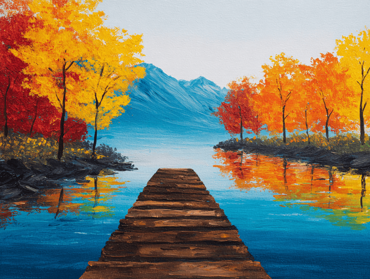Autumn Lake Fall Foliage