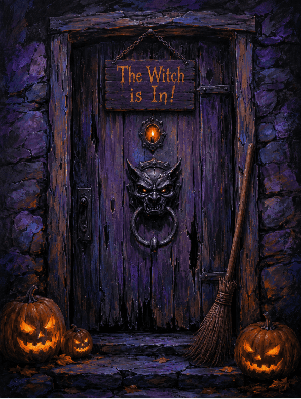 Witch's Halloween Cottage